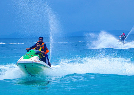 Jet ski water sport